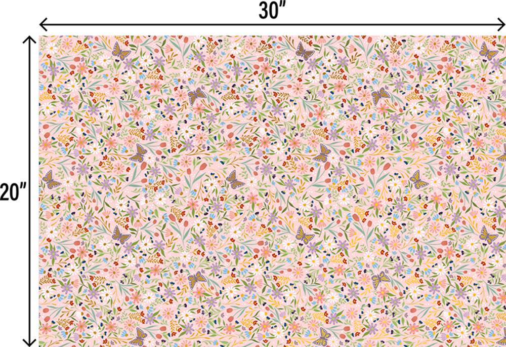 Delicate Flower Design Tissue Paper - Made in ITALY