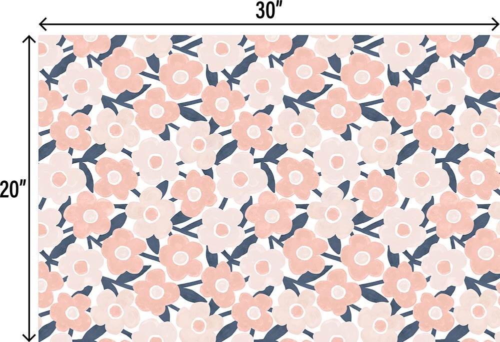 Elegant Flower Design Tissue Paper - Made in ITALY