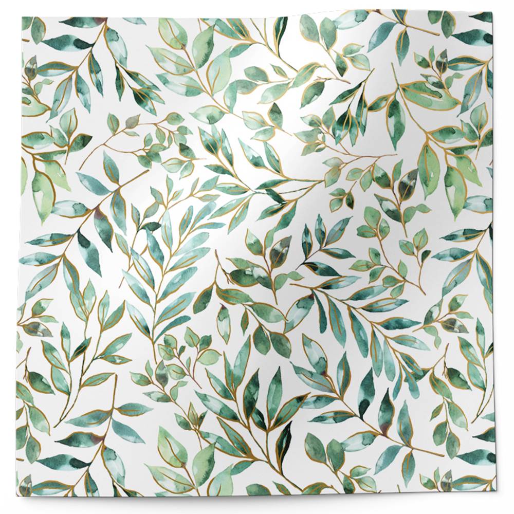 Elegant Leaves Design Tissue Paper - Made in ITALY