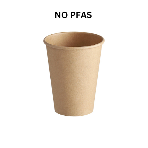 Kraft Cups - NO PFAS - 8oz to 12oz