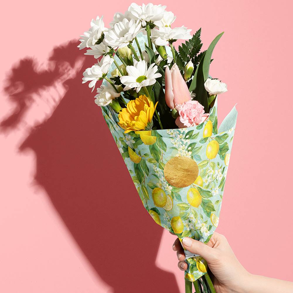 Lemon Tree Design Tissue Paper - Made in ITALY