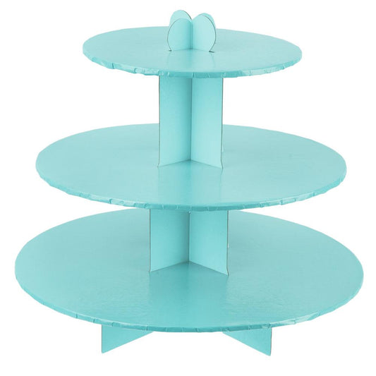 Blue Disposable Cupcake Stand | Cupcake Stand | Premium Supplies TX