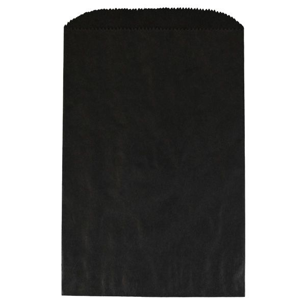 Black Paper Gift Bag 6x9