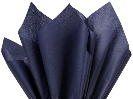 Navy Blue Color Tissue Paper - 20" X 30" - Premium Paper products | paper bags, papers file folder, Backing supplies | Premium Supplies TX