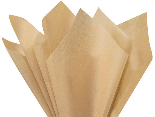 Desert Tan Color Tissue Paper - 20" X 30" - Premium Paper products | paper bags, papers file folder, Backing supplies | Premium Supplies TX