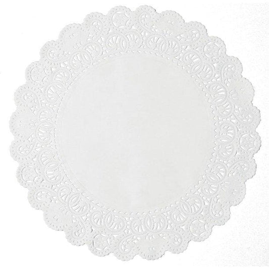 White Lace Paper Doilies - 100Ct - Premium Paper products | paper bags, papers file folder, Backing supplies | Premium Supplies TX