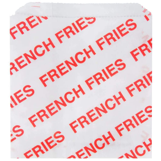 French Fries Bag - Assorted Sizes - Premium Paper products | paper bags, papers file folder, Backing supplies | Premium Supplies TX