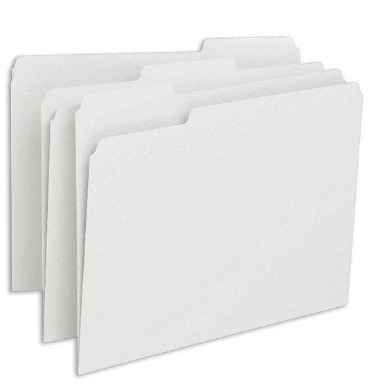 White Kraft Standard File Folder - Premium Paper products | paper bags, papers file folder, Backing supplies | Premium Supplies TX
