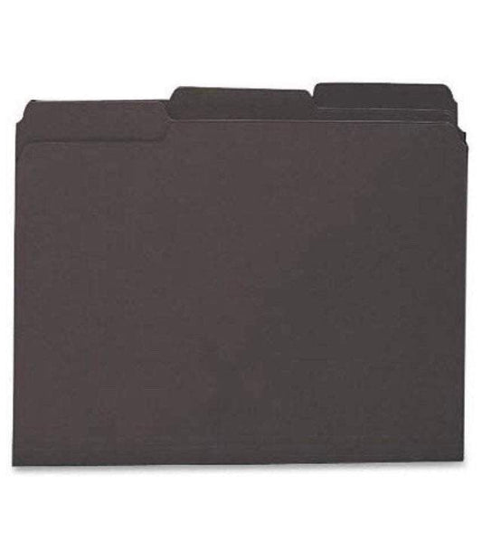 Black Kraft Standard File Folder - Premium Paper products | paper bags, papers file folder, Backing supplies | Premium Supplies TX