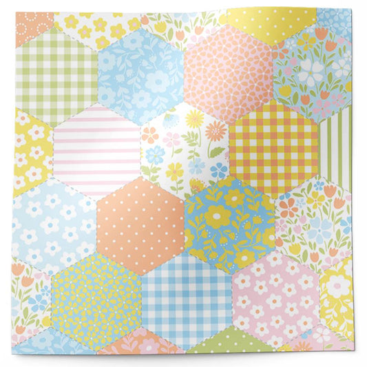 Baby Quilt Design Tissue Paper - Made in ITALY