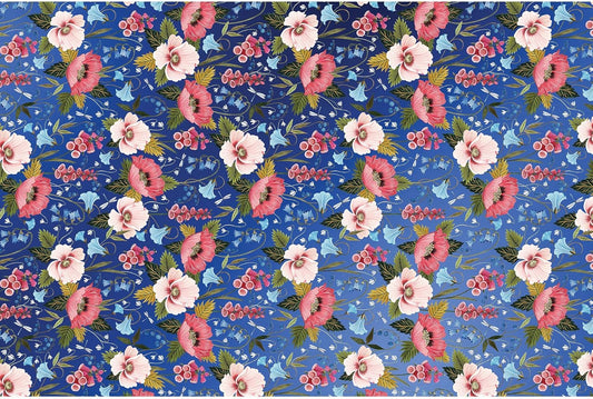 Blooming Floral Print Tissue Paper - 20" X 30"