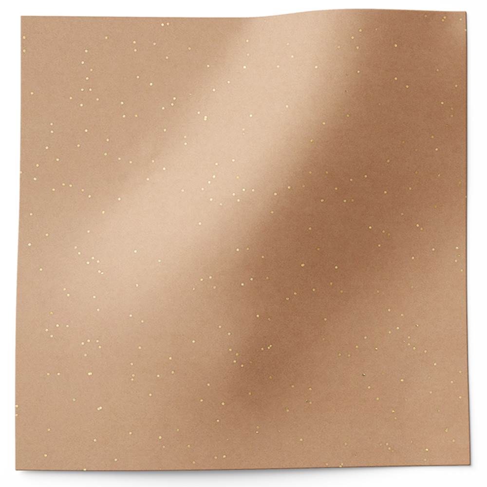 Gold Dust Glitter Color Tissue Paper - 20" X 30"