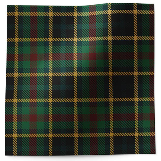 Green Plaid Design Tissue Paper - Made in ITALY