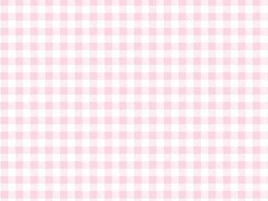 Pink Gingham Print Tissue Paper - 20x30"