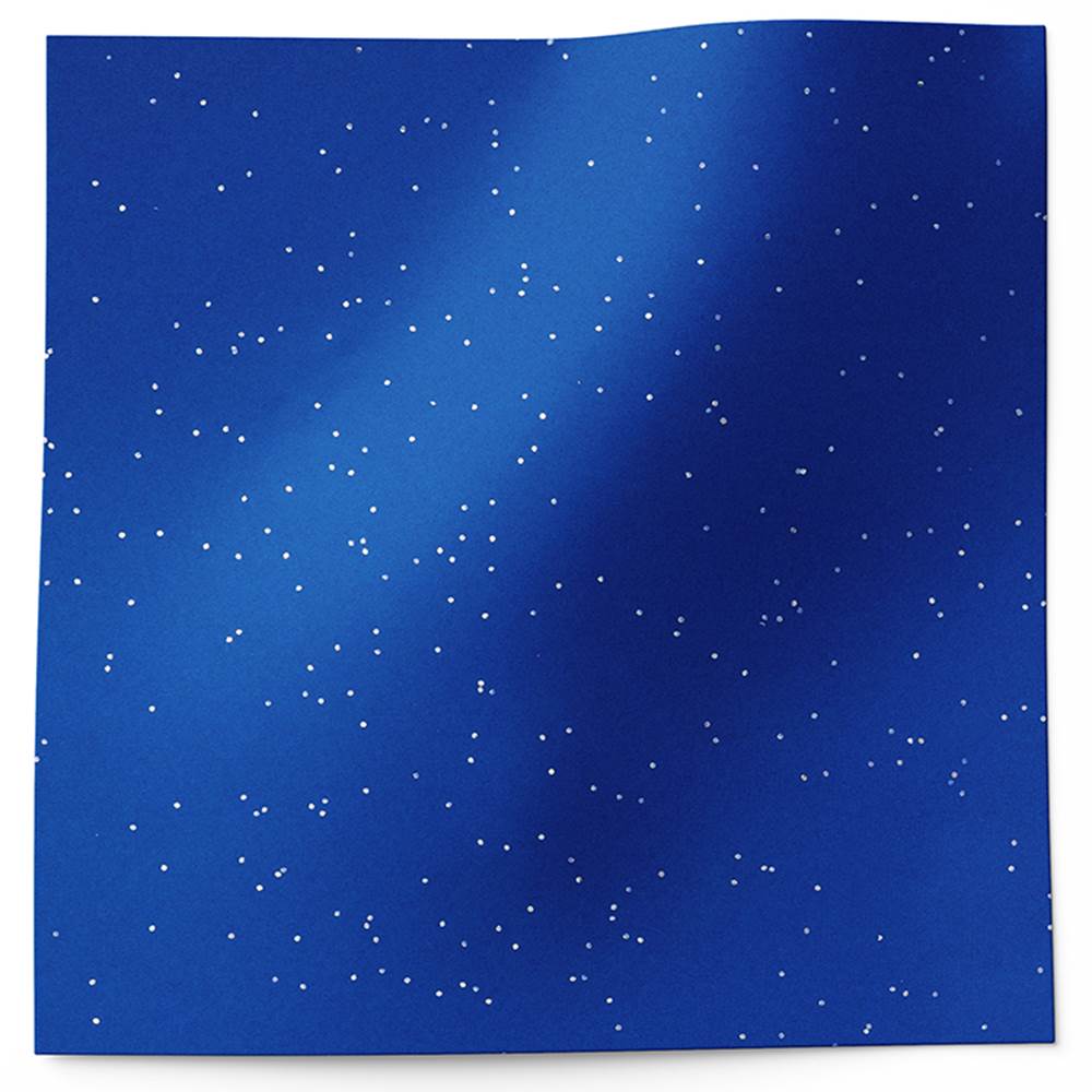 Sapphire Blue Glitter Color Tissue Paper - 20" X 30"