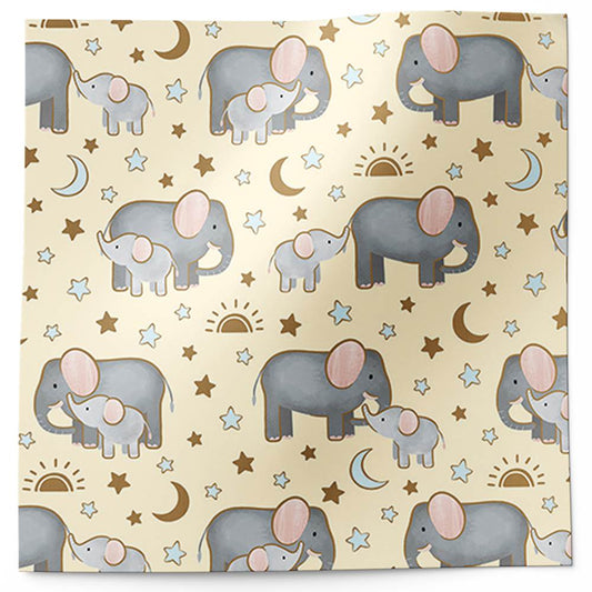 Baby Elephant Design Tissue Paper - Made in ITALY
