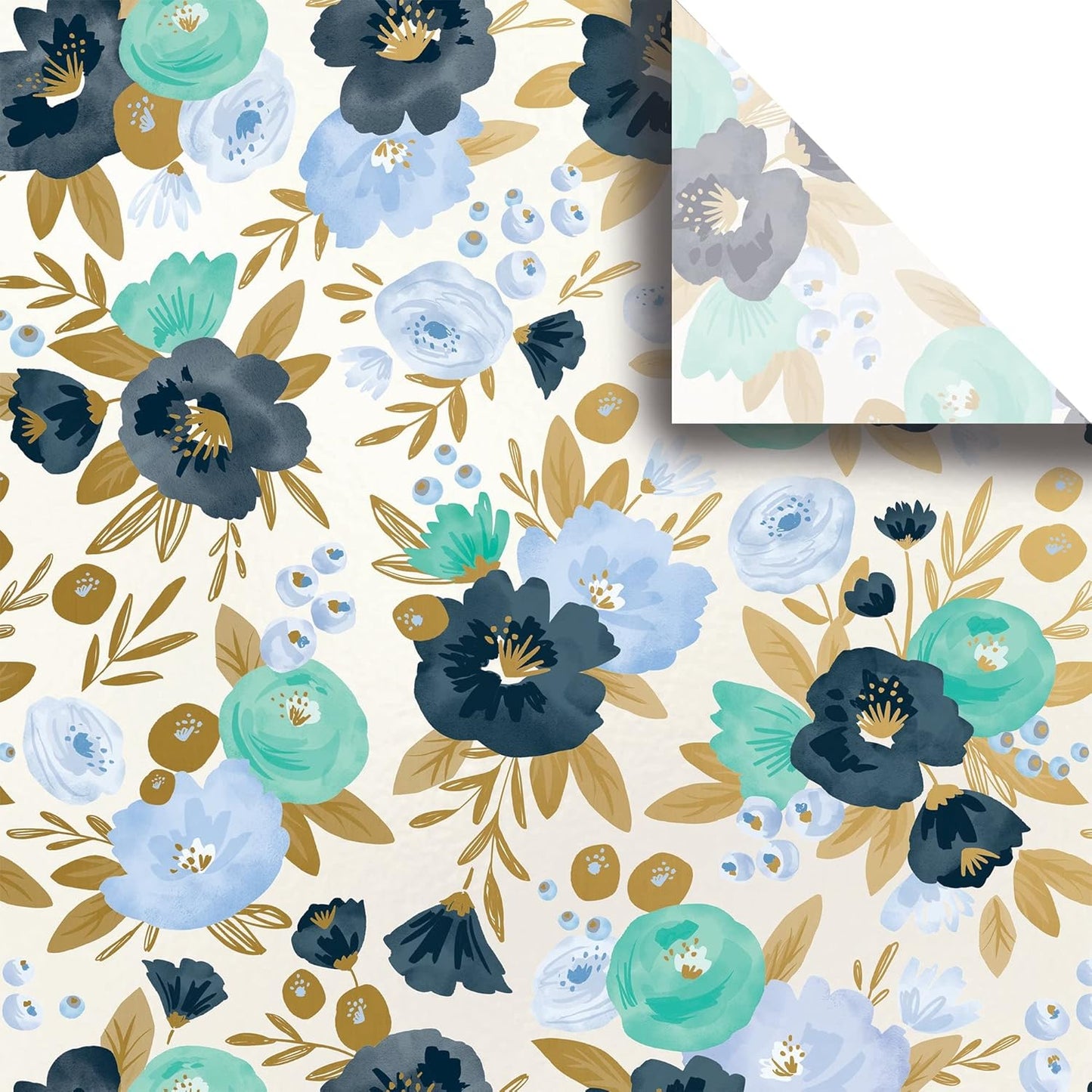 Fresh Spring Floral Print Tissue Paper - 20" X 30"