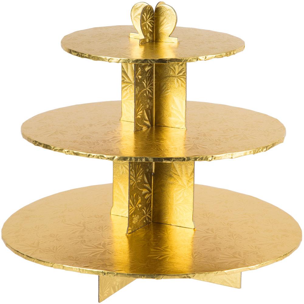 Gold Tiered Cupcake Stand | Cupcake Stand | Premium Supplies TX 