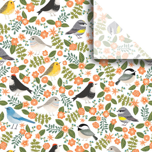 Birdie Print Tissue Paper - 20" X 30"