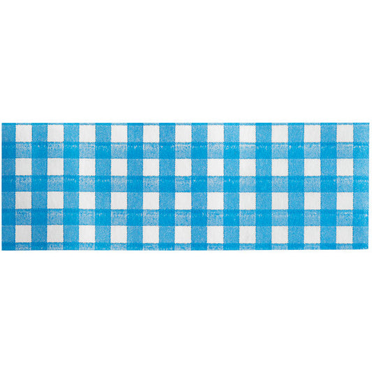 Blue Gingham Paper Napkin Bands, Blue Paper Napkin Bands, Blue Napkin Bands, Paper Napkin Bands, Napkin Bands, Color Napkin Bands, Christmas Napkin Bands, Made In USA Paper Napkin Bands, Wedding Tableware, Rustic tableware, Easter Napkin Bands, Spring Tableware, Party Tableware, Picnic Tableware, Picnic Napkin Bands