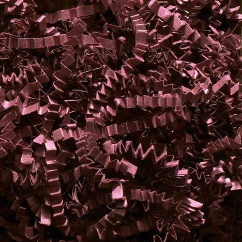 Burgundy Crinkle Paper Shreds - Premium Paper products | paper bags, papers file folder, Backing supplies | Premium Supplies TX