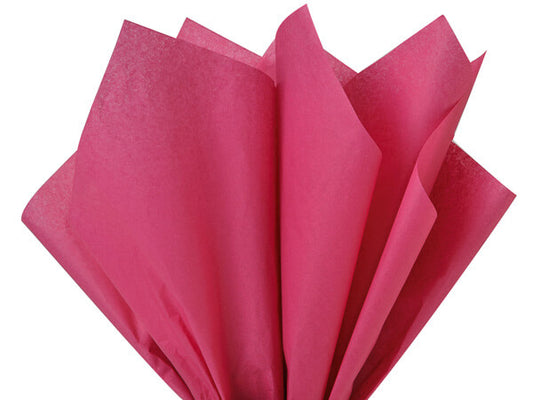 Cerise Color Tissue Paper - 20" X 30" - Premium Paper products | paper bags, papers file folder, Backing supplies | Premium Supplies TX