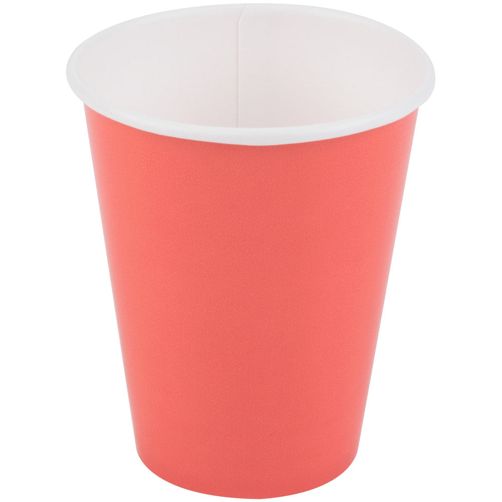 Disposable Poly Paper Cups 9oz Hot/Cold - 25 Ct - Premium Paper products | paper bags, papers file folder, Backing supplies | Premium Supplies TX