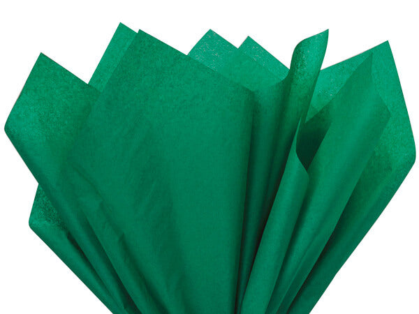 Emerald Green Color Tissue Paper - 20" X 30" - Premium Paper products | paper bags, papers file folder, Backing supplies | Premium Supplies TX