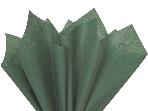 Forest Green Color Tissue Paper - 20" X 30" - Premium Paper products | paper bags, papers file folder, Backing supplies | Premium Supplies TX