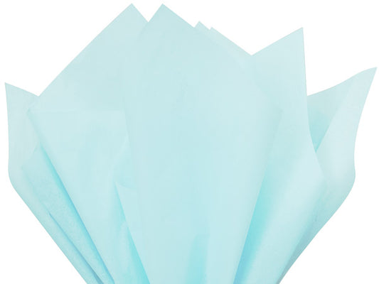 Light Blue Color Tissue Paper - 20" X 30" - Premium Paper products | paper bags, papers file folder, Backing supplies | Premium Supplies TX