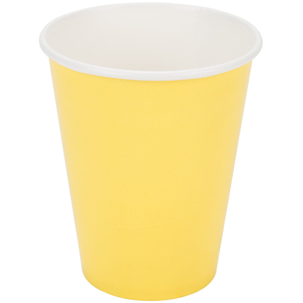 Disposable Poly Paper Cups 9oz Hot/Cold - 25 Ct - Premium Paper products | paper bags, papers file folder, Backing supplies | Premium Supplies TX