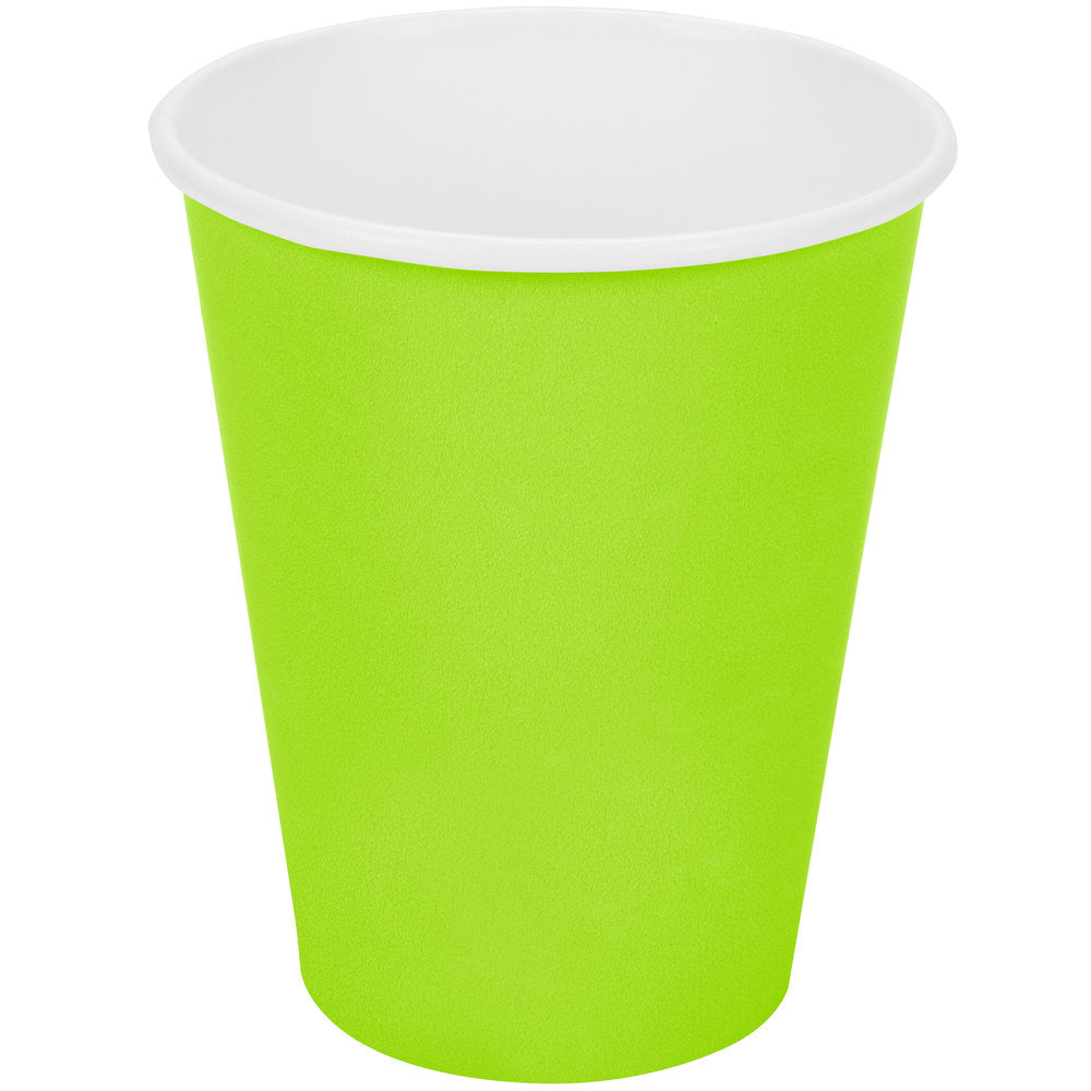 Green 9 oz. Paper Cups, 20 Ct.