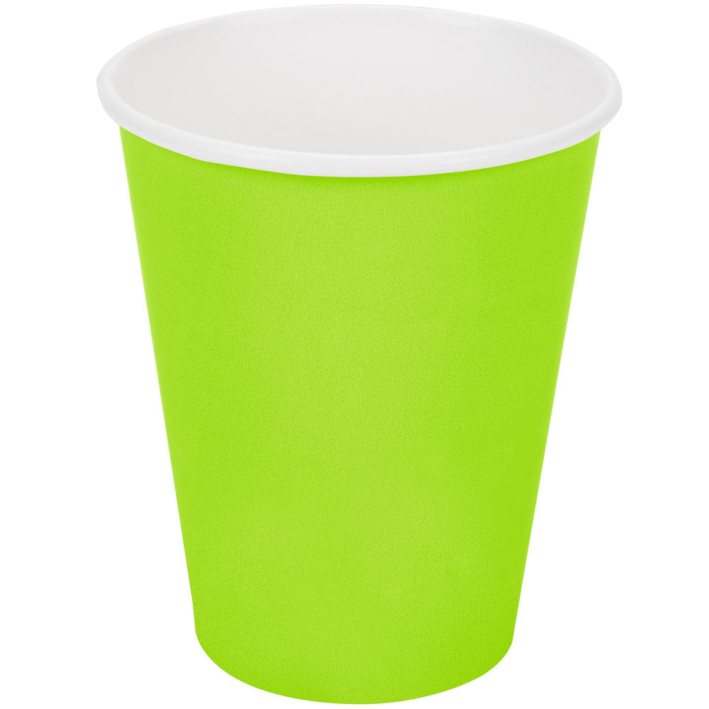 Disposable Poly Paper Cups 9oz Hot/Cold - 25 Ct - Premium Paper products | paper bags, papers file folder, Backing supplies | Premium Supplies TX