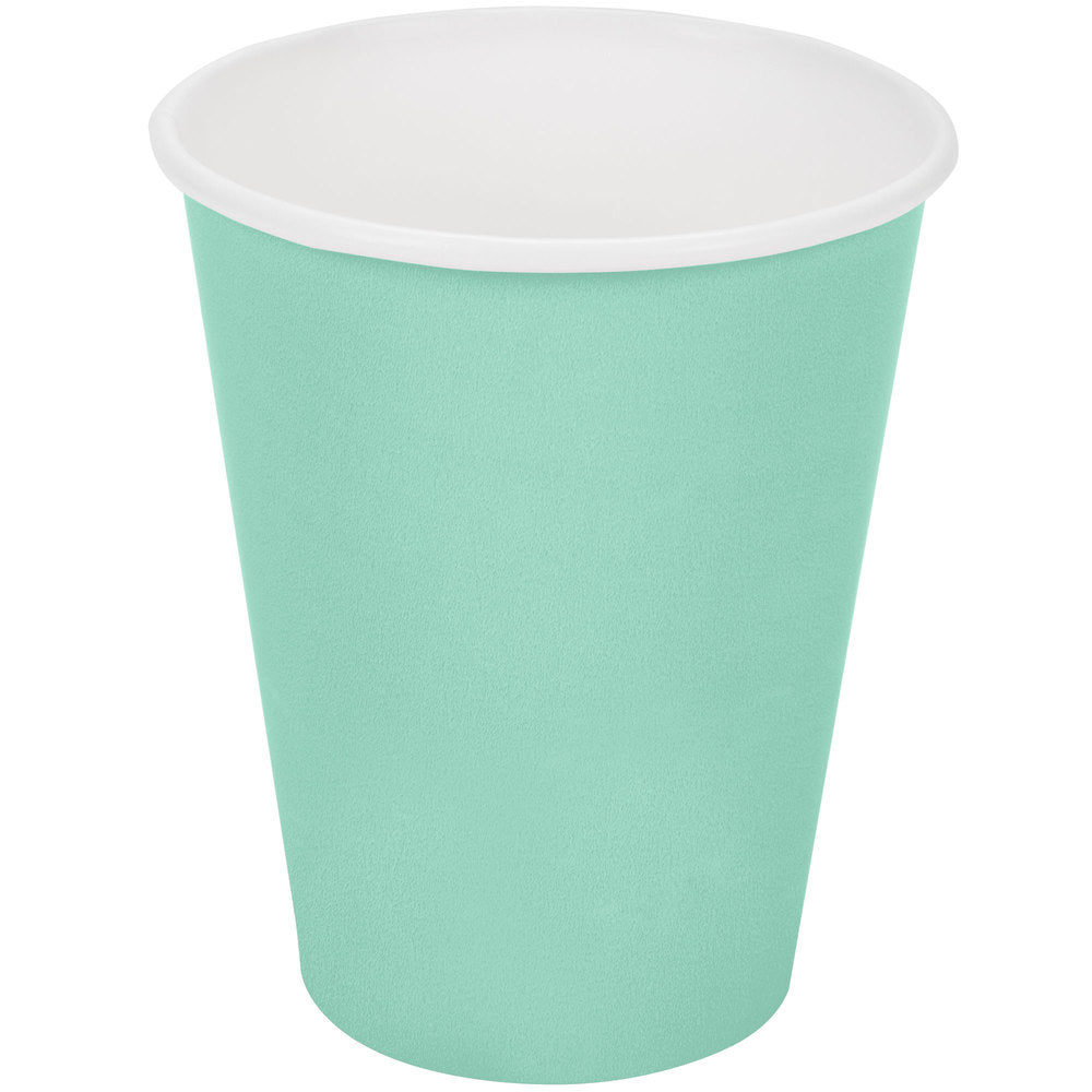 Disposable Poly Paper Cups 9oz Hot/Cold - 25 Ct - Premium Paper products | paper bags, papers file folder, Backing supplies | Premium Supplies TX