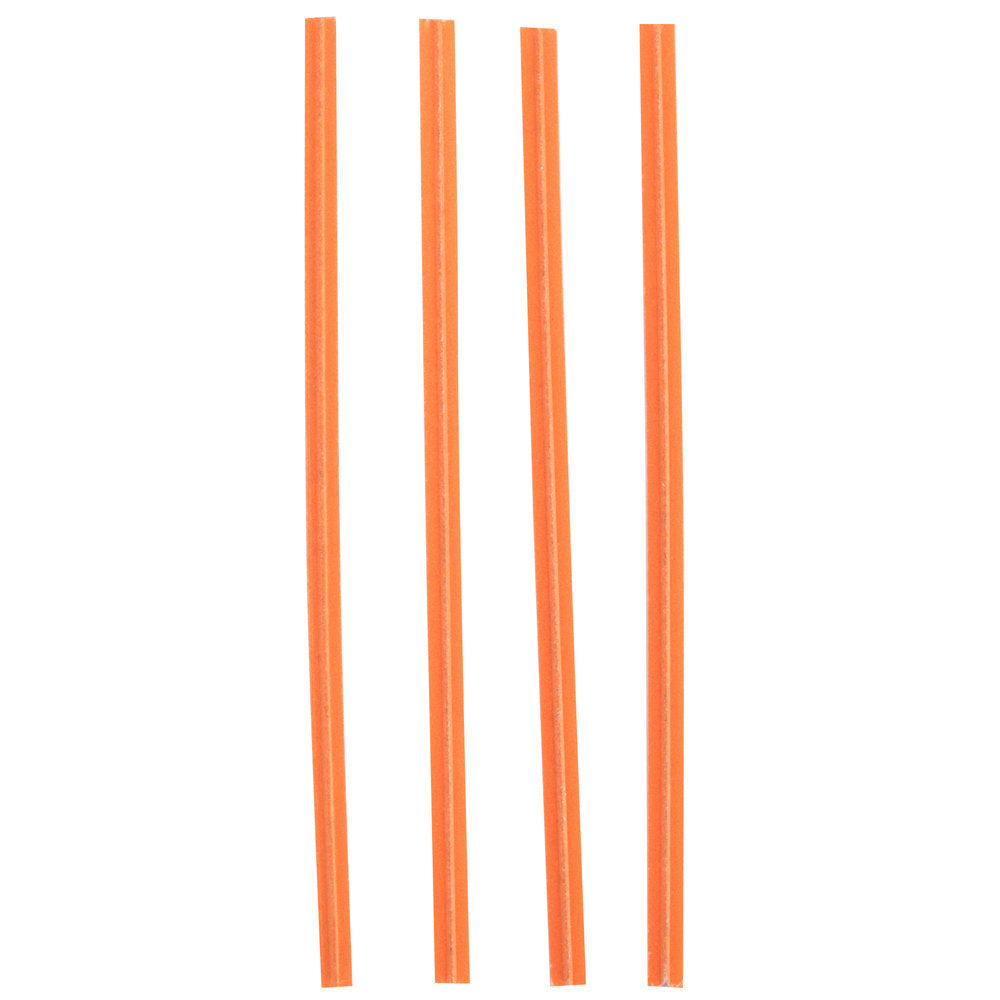 4" Orange Bags Twist Ties, Bag Ties - Premium Paper products | paper bags, papers file folder, Backing supplies | Premium Supplies TX