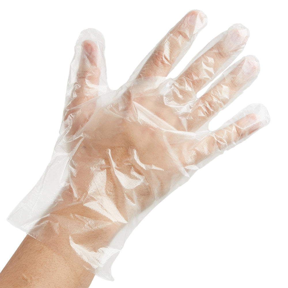 Disposable Gloves - Food Service Poly Gloves Small-Large 100/Box - Premium Paper products | paper bags, papers file folder, Backing supplies | Premium Supplies TX