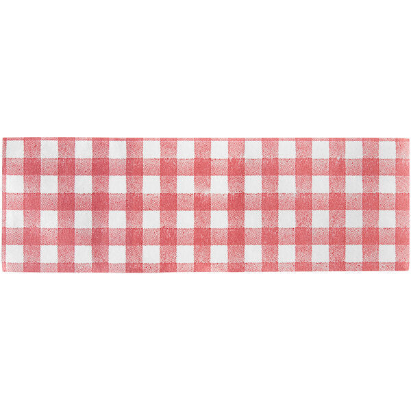Red Gingham Paper Napkin Bands, Red Paper Napkin Bands, Red Napkin Bands, Paper Napkin Bands, Napkin Bands, Color Napkin Bands, Christmas Napkin Bands, Made In USA Paper Napkin Bands, Wedding Tableware, Rustic tableware, Easter Napkin Bands, Spring Tableware, Party Tableware, Picnic Tableware, Picnic Napkin Bands