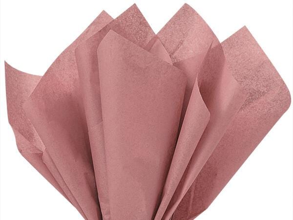 Rose Gold Color Tissue Paper - 20" X 30" - Premium Paper products | paper bags, papers file folder, Backing supplies | Premium Supplies TX