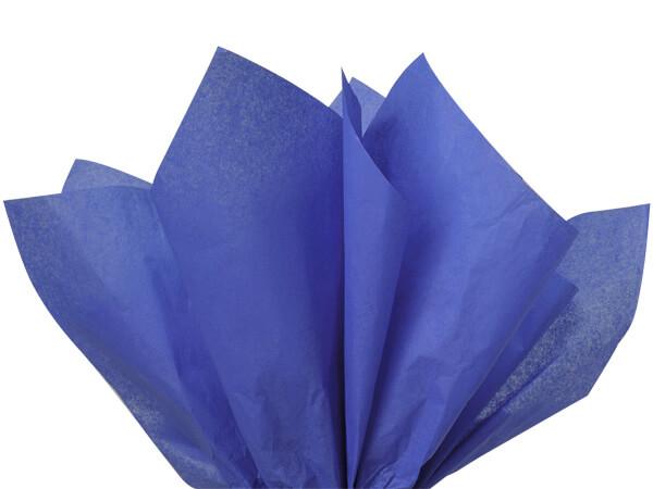 Sapphire Blue Color Tissue Paper - 20" X 30" - Premium Paper products | paper bags, papers file folder, Backing supplies | Premium Supplies TX