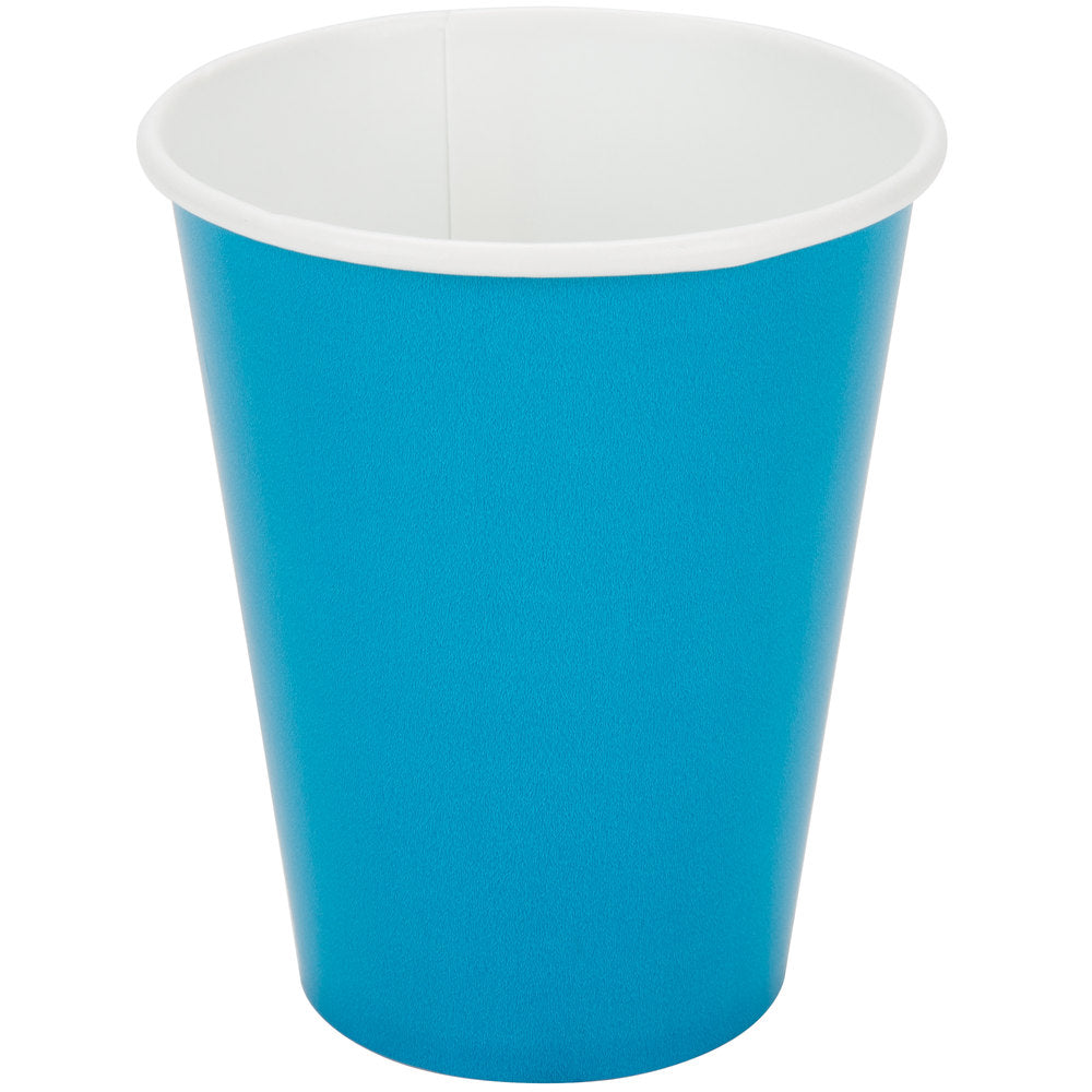 Solo Paper Water Cups, Cold, 5 oz, Meridian Design, Multicolored, 100/Sleeve, 25 Sleeves/Carton