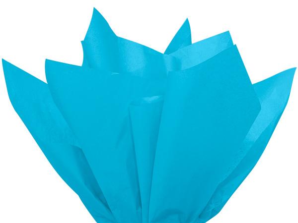 Turquoise Color Tissue Paper - 20" X 30" - Premium Paper products | paper bags, papers file folder, Backing supplies | Premium Supplies TX