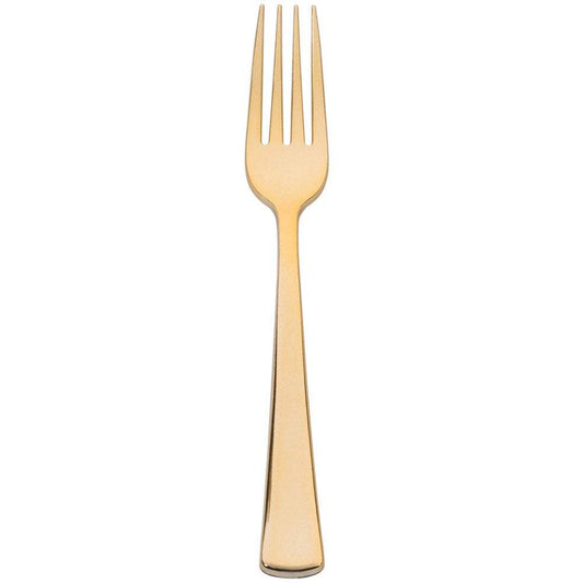 Gold Heavy Weight Disposable Plastic Forks - Premium Paper products | paper bags, papers file folder, Backing supplies | Premium Supplies TX