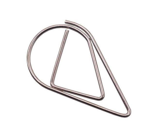 Silver Teardrop Paper Clips - Premium Paper products | paper bags, papers file folder, Backing supplies | Premium Supplies TX