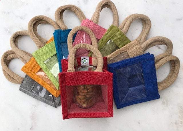 Mason Jar Jute Reusable Bag - Premium Paper products | paper bags, papers file folder, Backing supplies | Premium Supplies TX