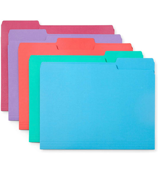 Gem Color Standard File Folder