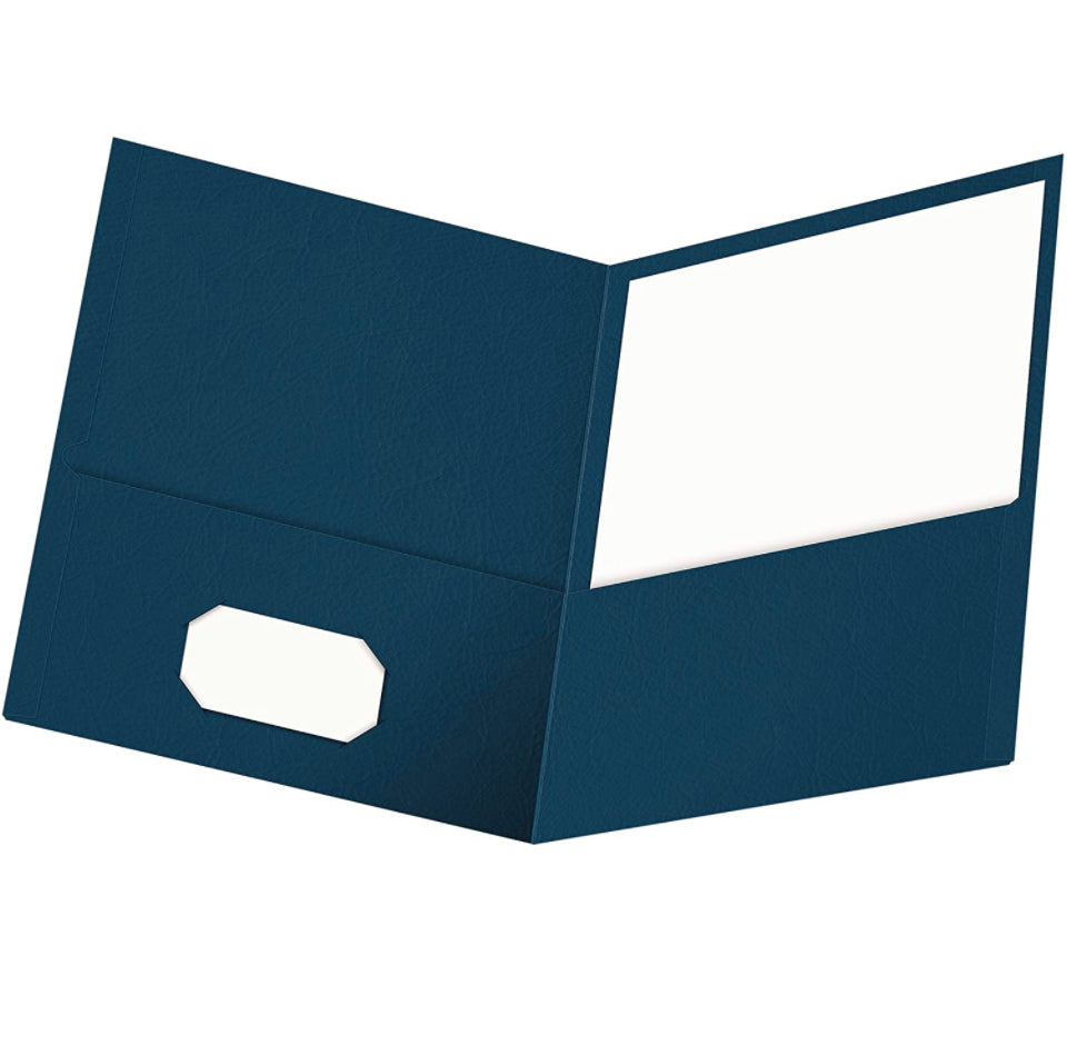 2 Pocket Folders Assorted Colors | Pocket Folder | Premium Supplies TX