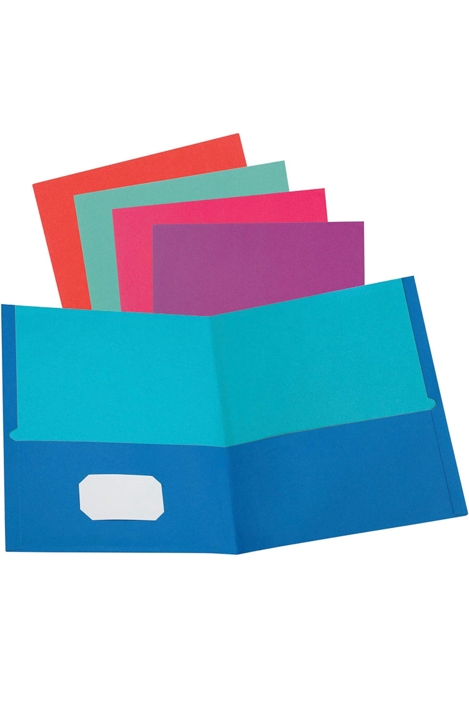 2 Pocket Folders Assorted Colors | Pocket Folder | Premium Supplies TX